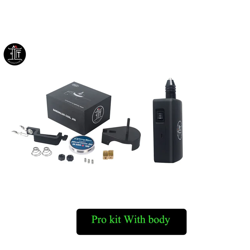 Оригинальная катушка Avidartisan Daedalus DIY Набор инструментов pro RDA RDTA бак сборка Clapton wire Vs