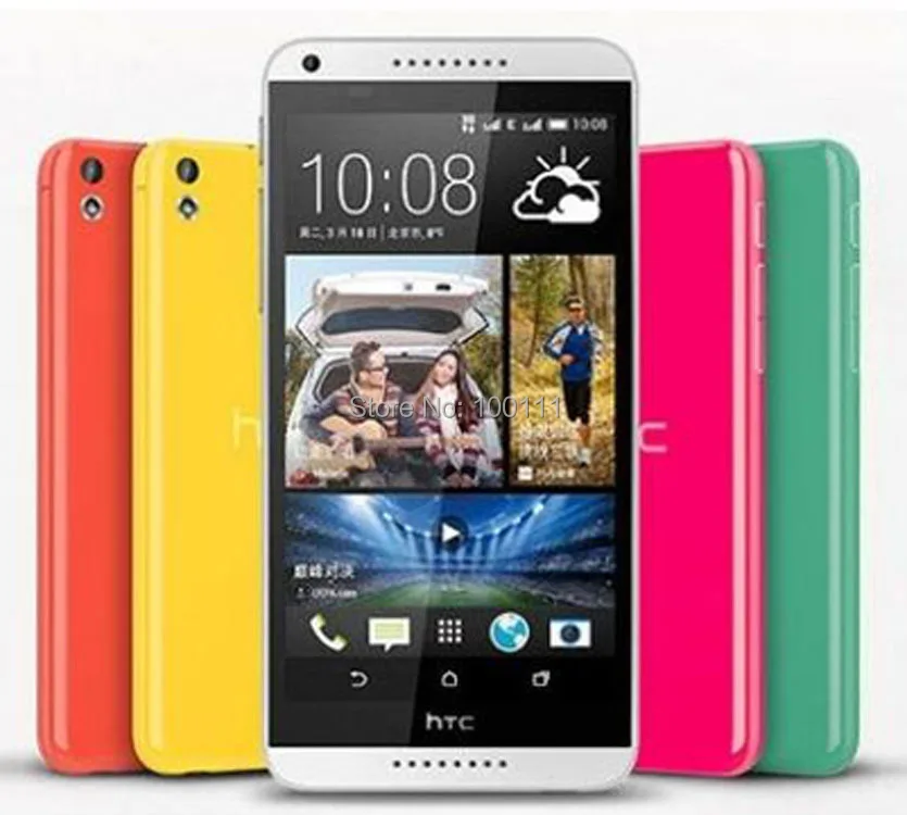 Оригинальный разблокированный мобильный телефон htc Desire 816 8G rom камера 13 МП