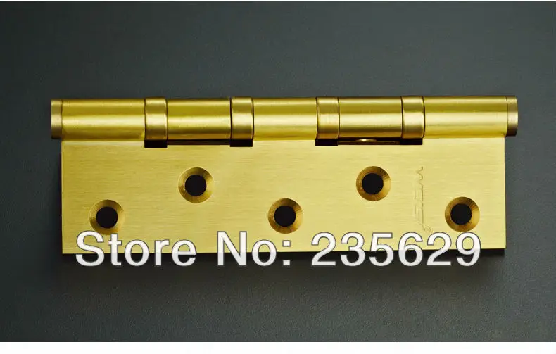 Бесплатная доставка 6 шт. высококачественные латунные шарниры с