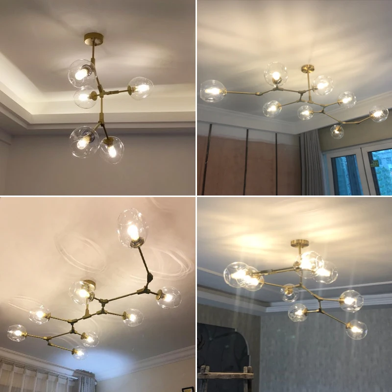 $55.25 MDWELL Nordic lamp Ceiling Lights for living room lights Retro Loft vintage Hanging Suspension luminaire led light ceiling Lamp