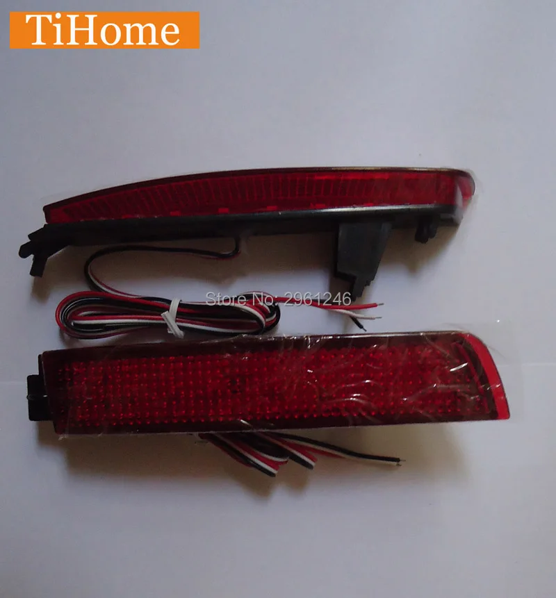 Лидер продаж! Бесплатная доставка светодиодный задний бампер отражатели задние