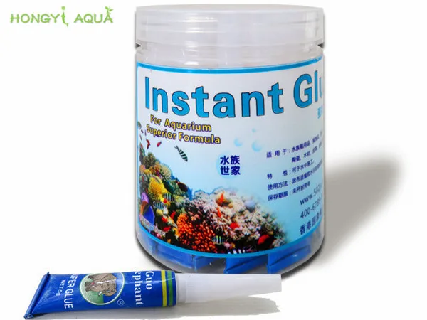 10 шт./лот клей для аквариума Коралловая основа и водное растение мох