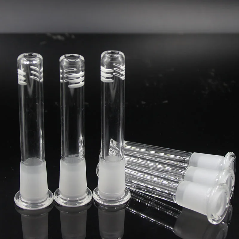 

glass downstem diffuser/reducer Joint Size14mm-18.8mm Tube Stem Glass Downstems for glass bowl glass Hookah Smoking pipe
