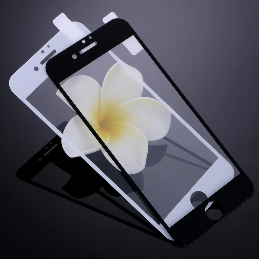 Закаленное стекло на iPhone 7 6 Защитное для 8 Plus защита экрана X XR XS MAX S plus полное