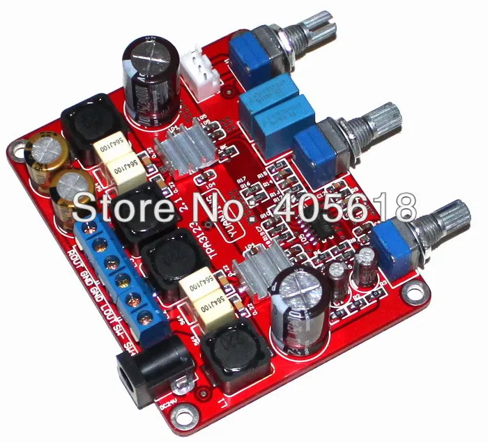 Собран Hi Fi TPA3123 усилитель платы 2 1 канала 25 Вт x2 + 50 сабвуфер|subwoofer 2.1|subwoofer ampsubwoofer 5 |