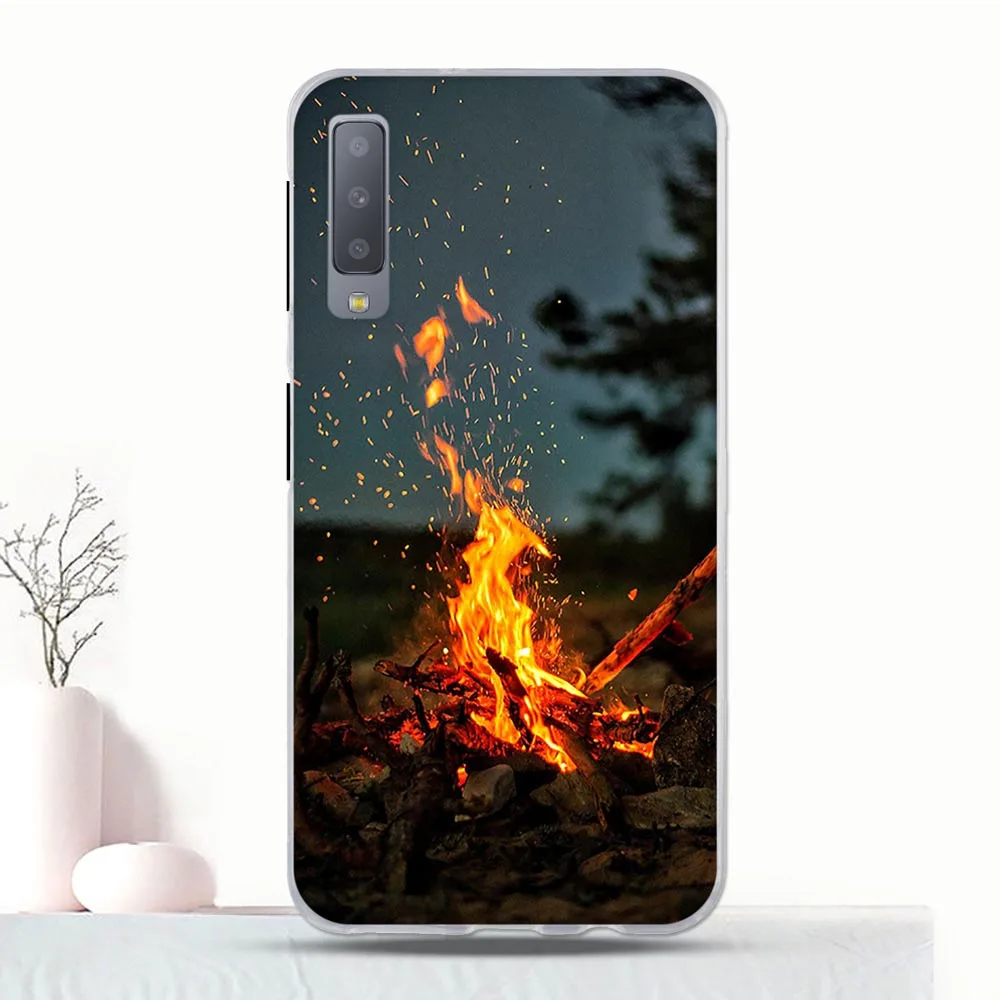 3D чехол с принтом для Samsung Galaxy A7 2018 силиконовый A750 модный бампер 6 0 дюйма |