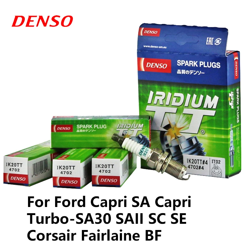 4 шт./компл. лентам кампании DENSO свечи зажигания автомобиля для Ford Капри SA Turbo SA30 SAII