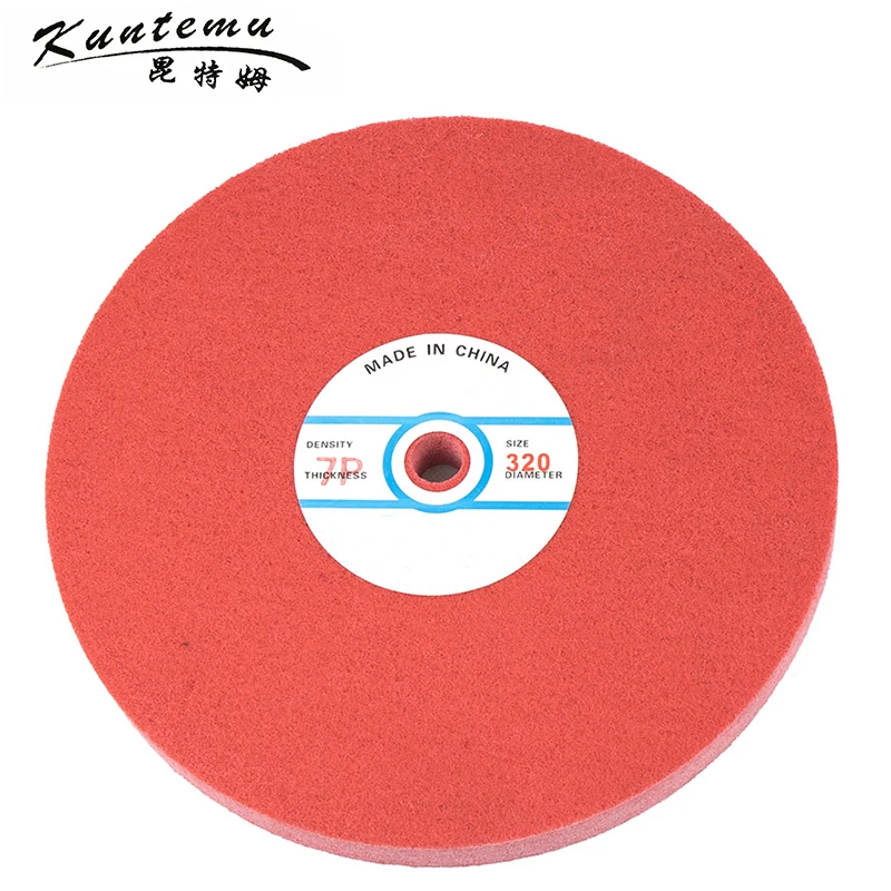 

1PC Grit 320 Fiber Polishing Wheel With 7P For Metal Polishing