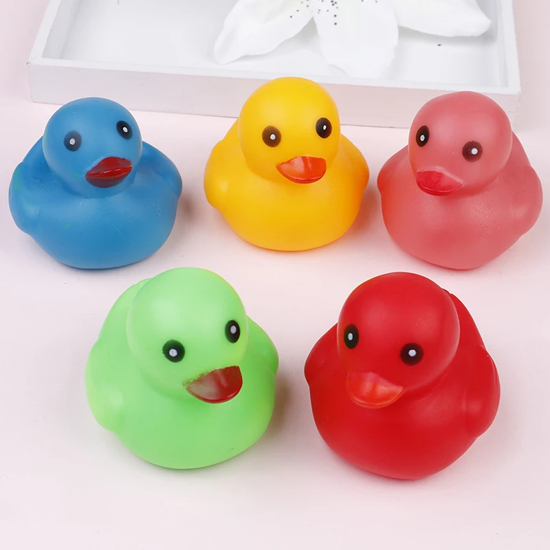 5 шт. 7*6 см красочная игрушка-утенка для ванной | Игрушки и хобби