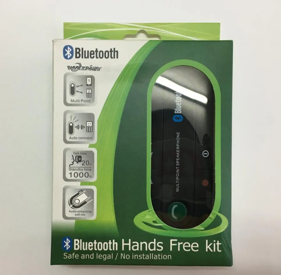 Солнцезащитный козырек Bluetooth динамик телефон MP3 музыкальный плеер беспроводной Bluetooth автомобильный комплект Bluetooth Динамик Приемник автомобильное зарядное устройство