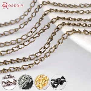 (24556) ширина 5 метров: 1,8 мм железные УДЛИНЕННЫЕ ЦЕПИ, цепочки для кисточек, концевые цепочки, фурнитура для ювелирных изделий, аксессуары, оптовая продажа