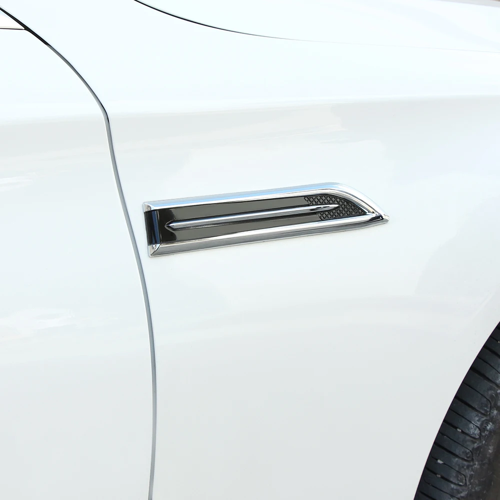 2 шт./компл. декоративная наклейка на боковые огни для стайлинга автомобиля Nissan