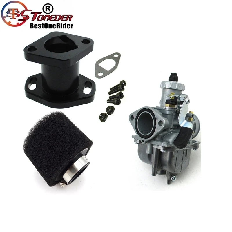 STONEDER Racing подлинный Mikuni VM22 3847 Mainfold воздушный фильтр M6 винтовые болты для Predator 212cc