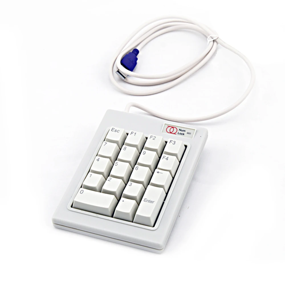 USB клавиатура с 18 клавишами Проводная Механическая F1 F2 F3 F4|keypad keyboard|number keypadkeyboard