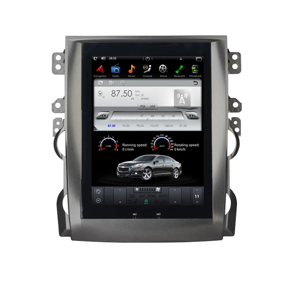 10 4 &quotTesla Тип Android Fit CHEVROLET MALIBU 2013 2015 (восьмое поколение) Автомобильный dvd плеер