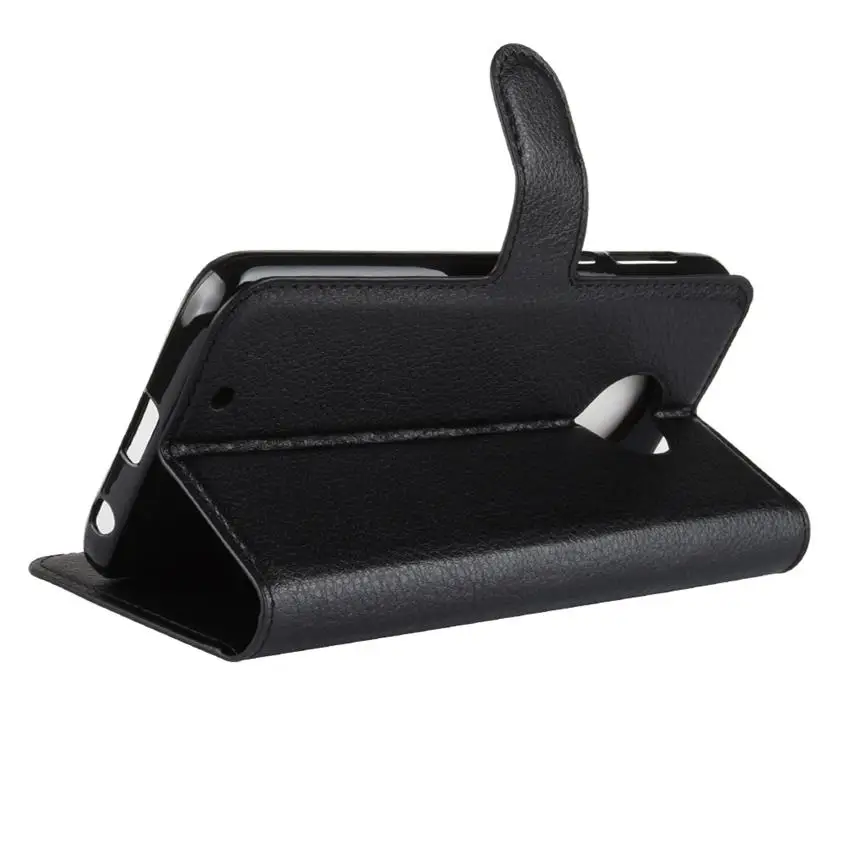 Чехол для Moto G6 Роскошный кожаный флип-чехол Motorola G 6 чехол-подставка кошелек чехол