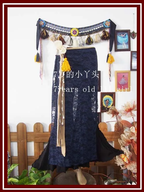 

lace belly dance skirt DAA32