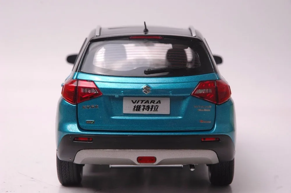 1:18 литая модель для Suzuki Vitara синий внедорожник игрушечный автомобиль миниатюрная Коллекция подарков Gran