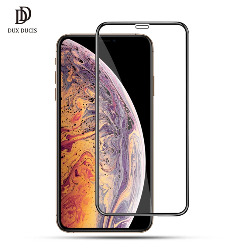 стекло на айфон xs Max DUX DUCIS закаленное для iPhone Xs 9h полное покрытие защитное X S XR 2018 Защитная пленка экрана