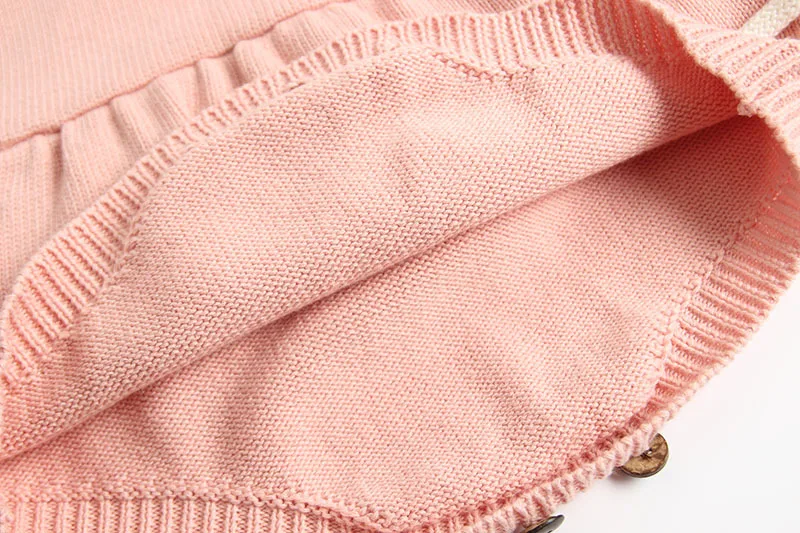 Детский трикотажный комбинезон с сердечками осенняя одежда для скалолазания