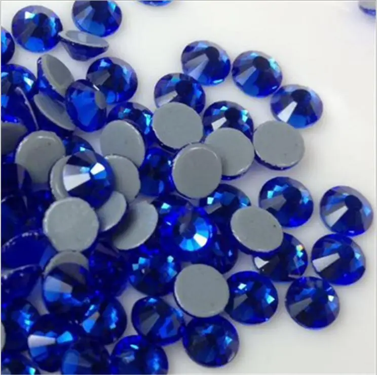 PEACE sapphire & AB Горячая фиксация Стразы покрытие Цвет Кристалл Стекло SS3 SS30 железо на