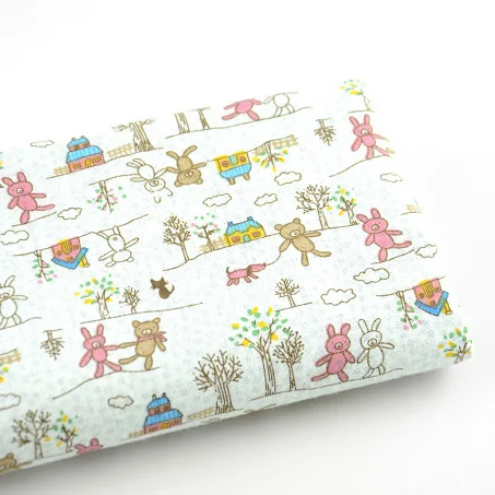 9 видов конструкций хлопчатобумажная ткань "Ретро бирюза" жир четверть пачка Тильда Квилтинг, скрапбукинг Лоскутная Ткань 50 см х 50 см/шт. W3B5-8