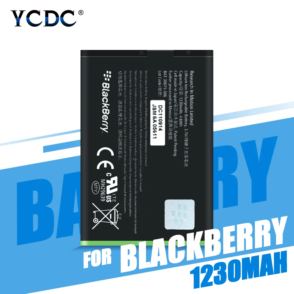 1230 мА/ч, JM1 батарея для BlackBerry 9790 9930 9900 9380 P9981 9860 9850 Замена литий-полимерный Дополнительный внешний аккумулятор для телефона