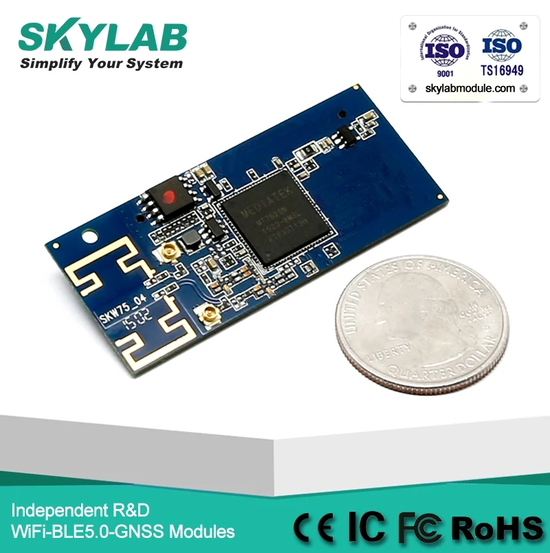 Skylab низкое энергопотребление Wifi ретранслятор USB интерфейс Ethernet MT7620N Openwrt 8Gpios