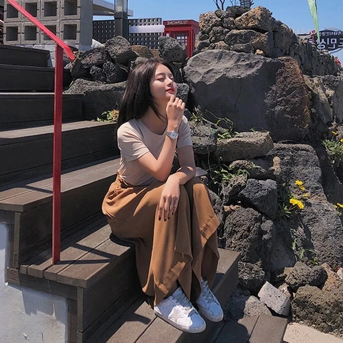 Женский брючный костюм из двух предметов элегантный свободный с широкими