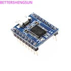JQ6500 голосовой модуль MP3 модуль MCU последовательное управление трансляция один-один 5 управление музыкой IC