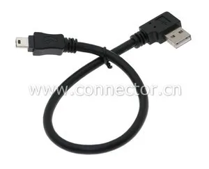 

CY Chenyang USB Mini B Male to USB 2.0 A /M right Angled 90 degree cable 50cm
