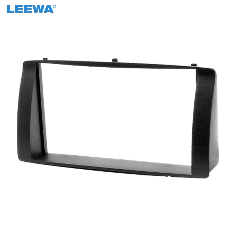 

LEEWA 2Din Car DVD Radio Dash Frame Fascia for BYD F3 2005-2013 Stereo Panel Bezel Trim Face Plate Kit #CA1773