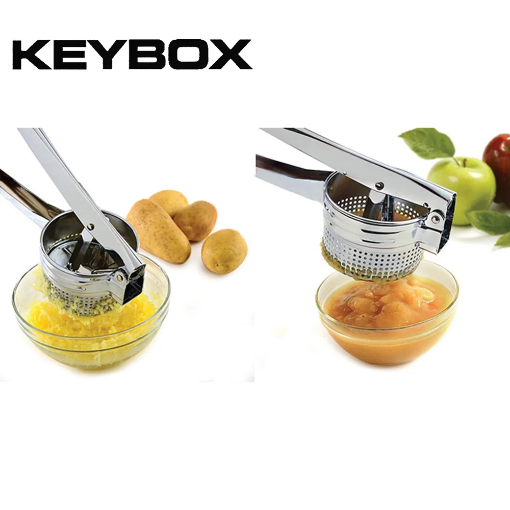 KeyBox Нержавеющая сталь картофель Ricer Картофелемялка фрукты овощи Пресс