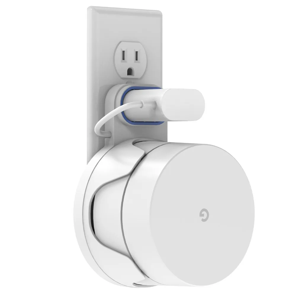 Google WiFi настенный держатель, WiFi крепление Google сетка WiFi система Google WiFi маршрутизатор без грязных проводов винтов