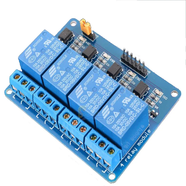 Sindax триггерный релейный модуль реле доска для рисования 5V/12V/24V 4 Каналы 51 ARM PIC AVR DSP