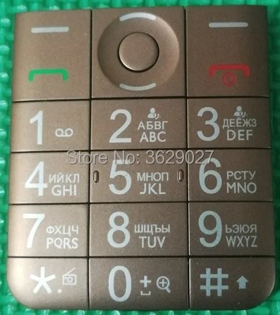 Оригинальные русские клавиатуры SZWESTTOP для сотового телефона Philips E331 клавишная