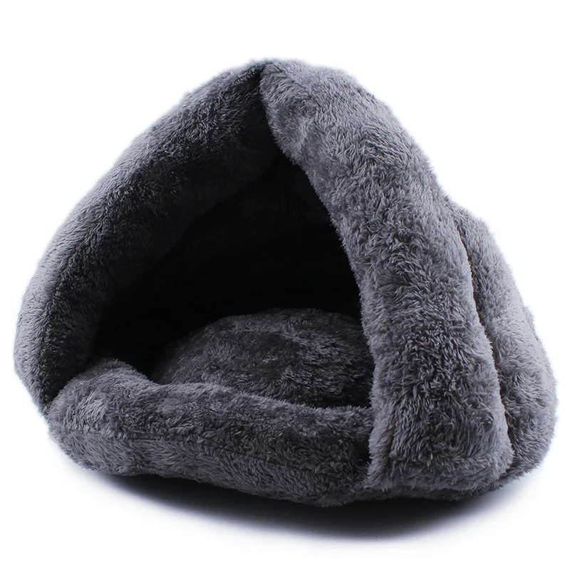 Коврики для домашних животных кошек собак щенков Arctic плюшевые треугольная форма