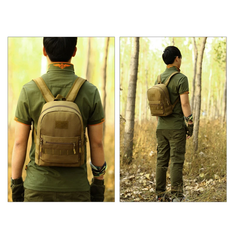 10L Molle тактический военный рюкзак 900D нейлон пеший Туризм для женщин и мужчин детей