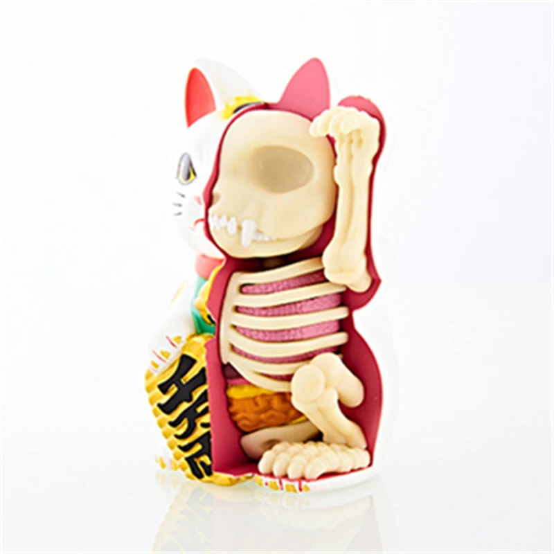 4D игрушка для сборки кошек с золотыми деньгами интеллектуальная модель анатомии