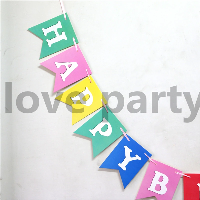 Разноцветные Украшения для вечеринки в честь ребенка Дети девушки сувениры