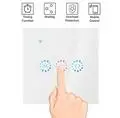 EU AND UK Умный дом, WiFi, электрические сенсорные жалюзи, занавес, переключатель Ewelink, приложение, голосовое управление, Alexa Echo, для механического ограничения, жалюзи, мотор - Цвет: EU AND UK