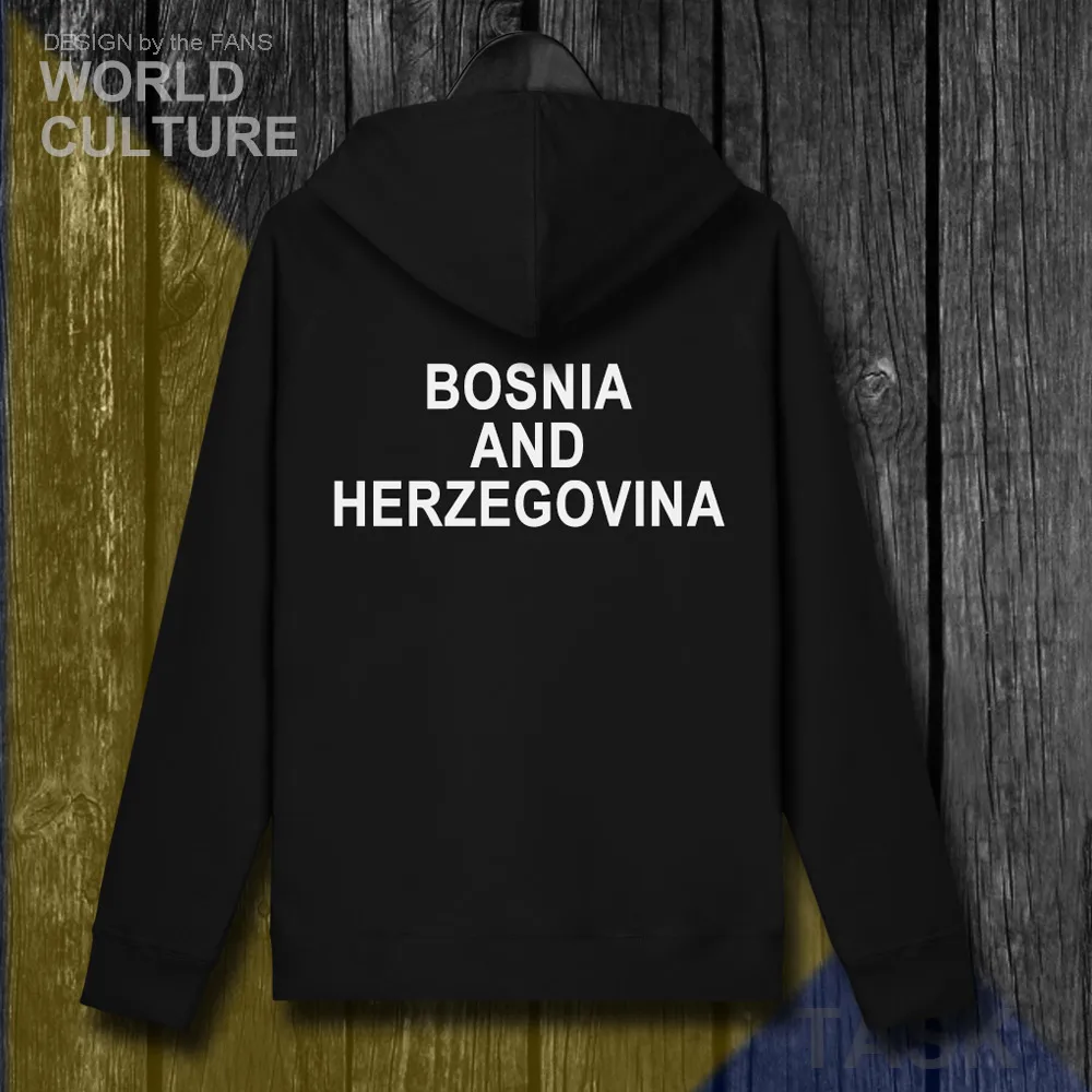 Мужская Флисовая Толстовка в боснийском стиле кардиган с капюшоном Биг для зимы