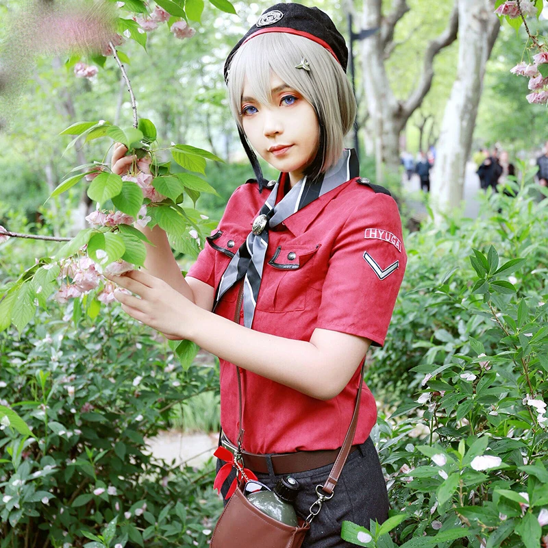 Liva girl Touken Ranbu Online японская игра Аниме юкимицу маскарадный костюм топ + шорты носки
