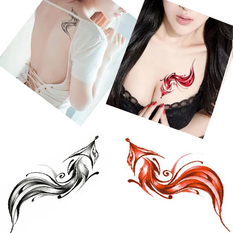 5 шт. водонепроницаемые наклейки татуировки на руку|fox tattoo|temporary tattootattoo sticker |