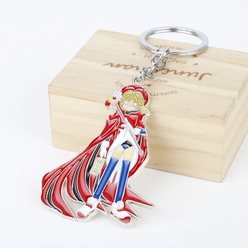 MQCHUN Cardcaptor Sakura Брелок Сакура аниме Card Captor с изображением персонажей мультфильмов