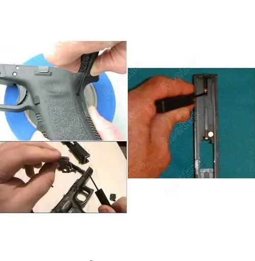 Тактические охотничьи аксессуары Glock передний Ночной прицел инструмент для