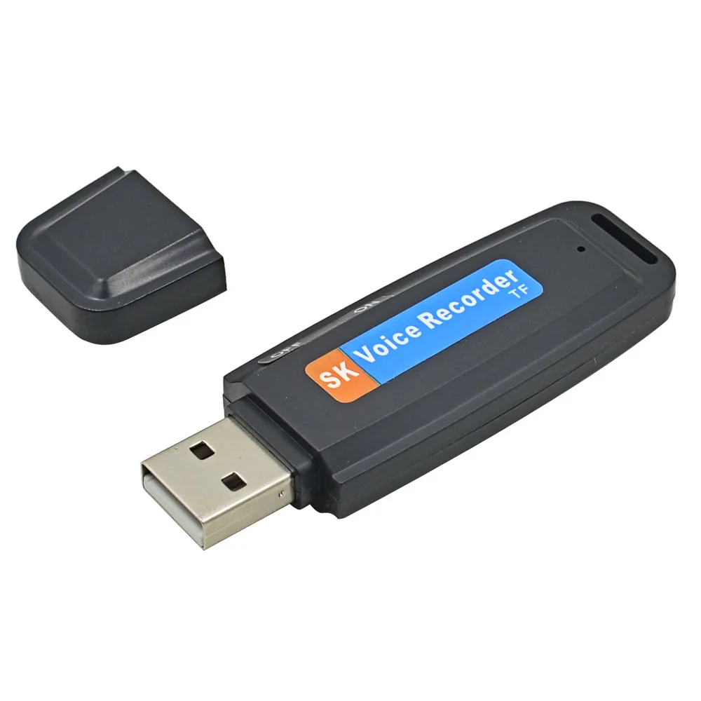 Профессиональный диктофон MJTEK с Micro SD TF-картой USB U-диском цифровой WAV ручка для