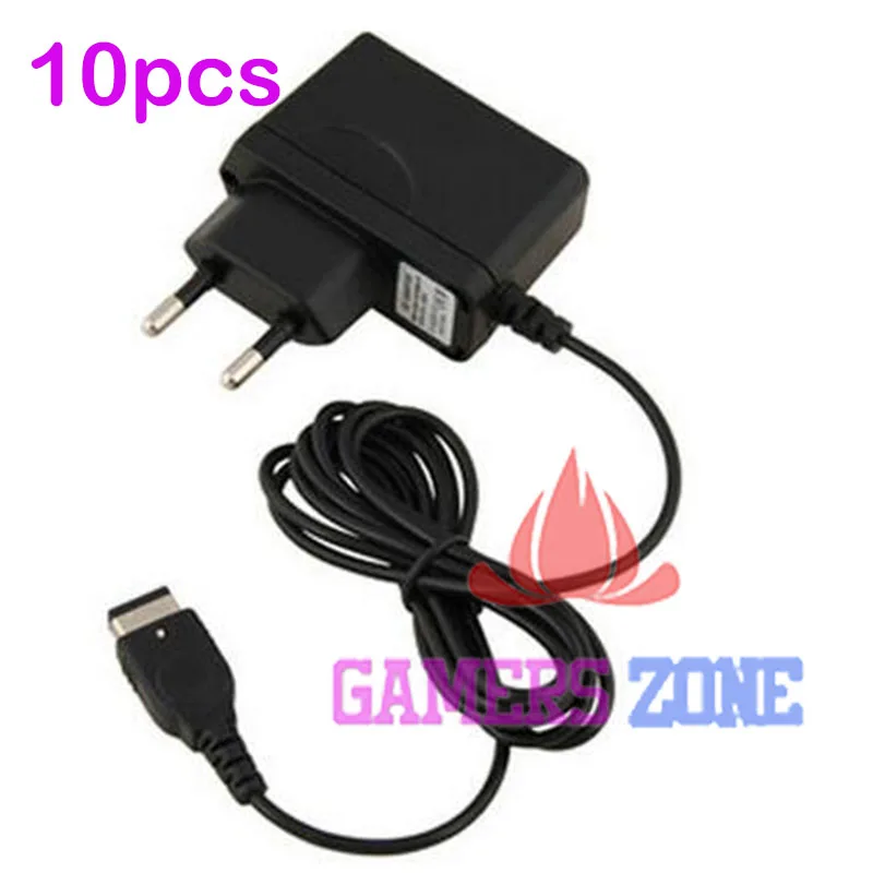 10pcs EU AC Home Wall Power Supply Charger Adapter Cable for Nintendo DS NDS GBA SP | Электроника