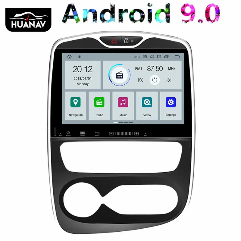 Android 9,0 нет DVD плеер автомобиля gps навигация для Renault Clio 2013- автомобильный Радио плеер Мультимедиа 1din головное устройство магнитофон