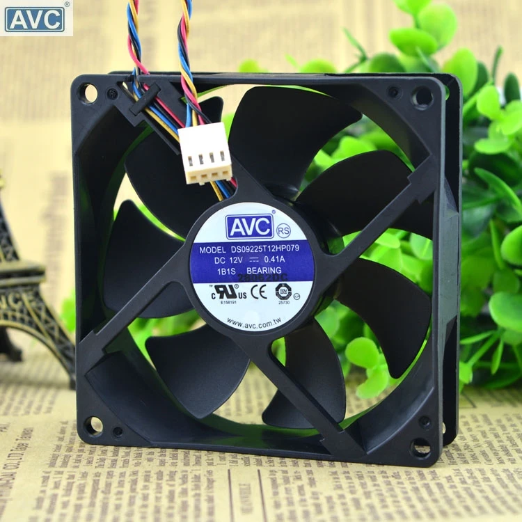 2 шт. оригинальный термостат для процессора AVC DS09225T12HP079 12 В 0 41a 9025 4